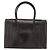Hermès HERMES Borsa a Mano Drag 30 in Pelle di Vitello Marrone Scuro Oro CC Auth fm5258A D'oro - vista 3