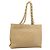 CHANEL Borsa Tote in Pelle Beige Oro CC Auth bs32770 D'oro