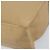 CHANEL Borsa Tote in Pelle Beige Oro CC Auth bs32770 D'oro - vista 9
