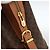 Céline Bolsa de mão em lona Macadam CELINE em couro PVC marrom e dourado Auth 173794 - vista 10