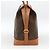Céline Bolsa de mão em lona Macadam CELINE em couro PVC marrom e dourado Auth 173794 - vista 3