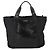Borsa Boston GUCCI in nylon nero argento 019 2855 0530 508 Auth bs33595 - vista 13