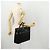 Borsa da lavoro BURBERRY in nylon nero e argento Auth ti3655 - vista 21