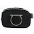 Borsa a vita Gancini in pelle nera e oro Auth ARZ136V di Salvatore Ferragamo - vista 13