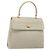 BALLY Borsa a mano in pelle avorio dorato Auth BA10961 D'oro Crudo