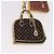 LOUIS VUITTON Llavero Icónico Charm metal Rojo Negro LV Auth LNZ441 Roja - vista 2