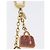 LOUIS VUITTON Llavero Icónico Charm metal Rojo Negro LV Auth LNZ441 Roja - vista 4