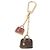 LOUIS VUITTON Llavero Icónico Charm metal Rojo Negro LV Auth LNZ441 Roja - vista 7