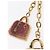 LOUIS VUITTON Llavero Icónico Charm metal Rojo Negro LV Auth LNZ441 Roja - vista 9