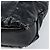 Borsa a mano Gancini in pelle nera e argento di Salvatore Ferragamo Auth BA10955 Nero - vista 15
