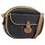 Borsa a spalla in tela a nido d'ape PVC nera e oro Christian Dior Auth ka2973 Nero D'oro