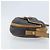 Borsa a spalla in tela a nido d'ape PVC nera e oro Christian Dior Auth ka2973 Nero D'oro - vista 4