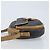 Borsa a spalla in tela a nido d'ape PVC nera e oro Christian Dior Auth ka2973 Nero D'oro - vista 5