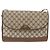 Gucci Borsa a Spalla GG Supreme in PVC Pelle Beige Oro 116 02 067 Auth 173967 D'oro - vista 2