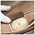 Gucci Borsa a Spalla GG Supreme in PVC Pelle Beige Oro 116 02 067 Auth 173967 D'oro - vista 24