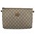 GUCCI GG Plus Supreme Clutch Bag PVC Beige Auth ka2978 - vista 2