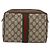 GUCCI GG Supreme Web Sherry Line Clutch Bag PVC Beige 89 01 012 Auth BA11226 - vista 2