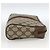 GUCCI GG Supreme Web Sherry Line Clutch Bag PVC Beige 89 01 012 Auth BA11226 - vista 5