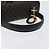 Céline Bolsa de mão em lona Macadam Circle CELINE em couro PVC preto e dourado Auth 172374 - vista 7