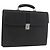 Borsa da lavoro Burberrys in pelle nera e argento Auth bs33515 Nero