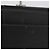 Borsa da lavoro Burberrys in pelle nera e argento Auth bs33515 Nero - vista 3