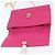 Borsa a Spalla Vala Chain in Pelle Rosa Oro Auth 172403 di Salvatore Ferragamo D'oro - vista 10