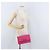 Borsa a Spalla Vala Chain in Pelle Rosa Oro Auth 172403 di Salvatore Ferragamo D'oro - vista 23