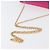 Borsa a Spalla Vala Chain in Pelle Rosa Oro Auth 172403 di Salvatore Ferragamo D'oro - vista 7