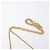 Borsa a Spalla Vala Chain in Pelle Rosa Oro Auth 172403 di Salvatore Ferragamo D'oro - vista 8