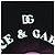 Dolce & Gabbana DOLCE&GABBANA D&G x Jujutsu Kaisen Camiseta Cortada de Algodón Negra Auth 167071SM Negro - vista 6