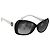 Gafas de sol GUCCI de plástico Negro Blanco Auth bs33727