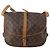 LOUIS VUITTON Borsa a Spalla Monogram Saumur 35 M42254 LV Auth bs33561 Monogramma - vista 2