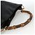 Borsa a Spalla in Pelle Gucci Bamboo Nera e Dorata Auth 173820 Nero D'oro - vista 7