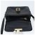 Céline Borsa a Spalla Gancini in Pelle Nera e Oro Auth ep13660 Nero D'oro - vista 18