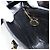 Céline Borsa a Spalla Gancini in Pelle Nera e Oro Auth ep13660 Nero D'oro - vista 21