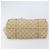 Gucci Borsa tote in tela GG Sherry Line beige e oro 137396 Auth 166223 D'oro - vista 9