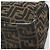 Sac à bandoulière en toile Zucca FENDI marron noir Auth LNZ068 - vue 16