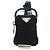 Custodia per telefono PRADA in nylon nero argento autentica 172423M - vista 13