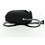 Custodia per telefono PRADA in nylon nero argento autentica 172423M - vista 4