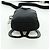 Custodia per telefono PRADA in nylon nero argento autentica 172423M - vista 5