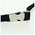 Custodia per telefono PRADA in nylon nero argento autentica 172423M - vista 8