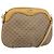 Gucci Borsa a Spalla Micro GG Supreme PVC Beige Oro 007 49 0819 Auth 173835 D'oro