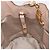 Borsa a mano Miu Miu in pelle 2 in 1 rosa oro Auth ka2936 D'oro - vista 23
