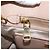 Borsa a mano Miu Miu in pelle 2 in 1 rosa oro Auth ka2936 D'oro - vista 26