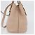 Borsa a mano Miu Miu in pelle 2 in 1 rosa oro Auth ka2936 D'oro - vista 3