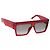 Céline Gafas de sol CELINE de plástico Rojo Auth BA11298 Roja