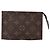 LOUIS VUITTON Poche Toilette Monogram 15 M47546 LV Auth hk3573 Monogramma - vista 13