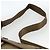 Borsa a Spalla PRADA in Nylon Marrone Argento Autentica ep13655 - vista 8