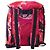 Gucci Printed Fabric Backpack with Leather Details Fuschia - view 3