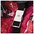 Gucci Printed Fabric Backpack with Leather Details Fuschia - view 4